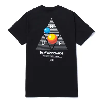 Huf T-shirt video format tt ss Černá