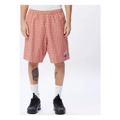 Obey Easy reason plaid short Růžová