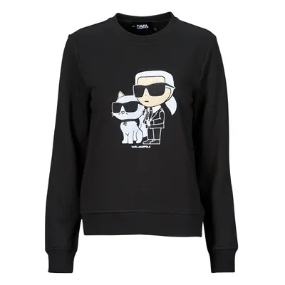 Karl Lagerfeld ikonik 2.0 sweatshirt Černá