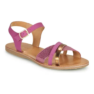 Geox J SANDAL EOLIE GIRL Růžová