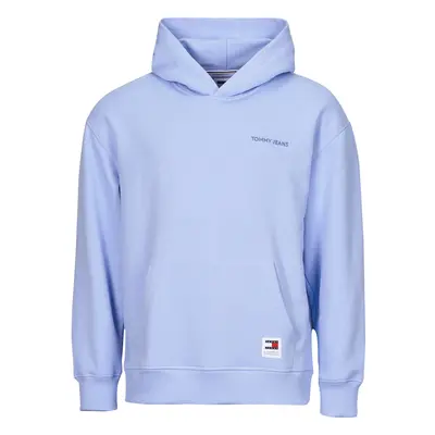 Tommy Jeans TJM RLX NEW CLSC HOODIE Modrá