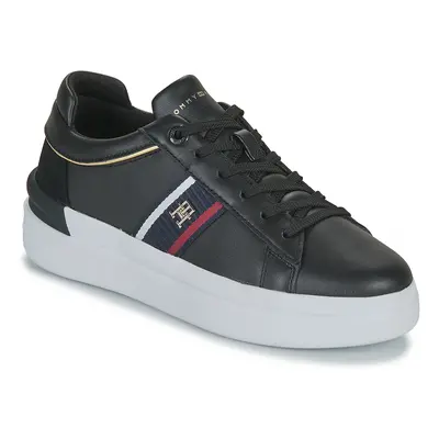 Tommy Hilfiger CORP WEBBING COURT SNEAKER Černá