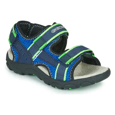 Geox JR SANDAL STRADA Modrá