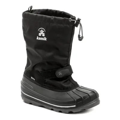 KAMIK Waterbug 8G Black dětské zimní sněhule s GORE-Tex Černá