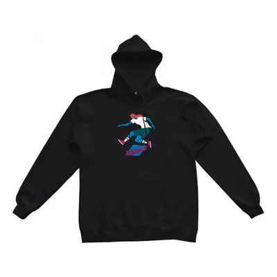 Thrasher Sweat trasher parra tre hood Černá