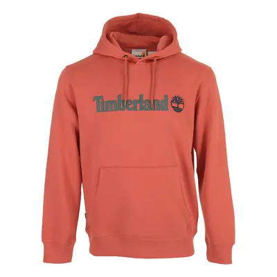 Timberland Linear Logo Hoodie Oranžová