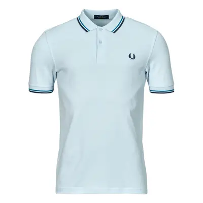 Fred Perry TWIN TIPPED FRED PERRY SHIRT Modrá