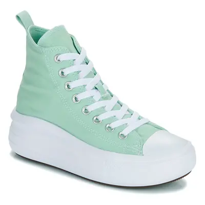 Converse CHUCK TAYLOR ALL STAR MOVE PLATFORM Zelená