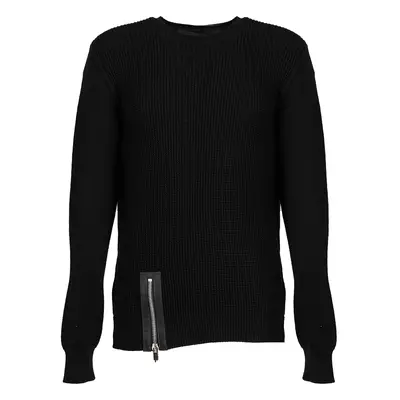 Les Hommes LKK110 607L | Jumper with Zip Černá