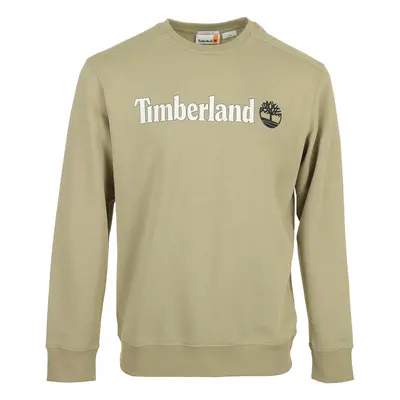 Timberland Linear Logo Crew Neck Béžová