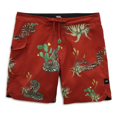 Vans Mixed boardshort ii Červená