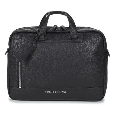 Armani Exchange BRIEFCASE Černá