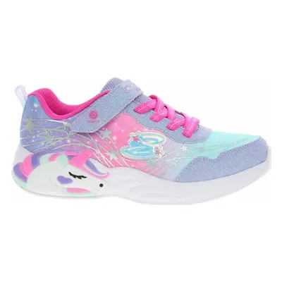 Skechers S-Lights Unicorn Dreams - Wishful Magic Fialová