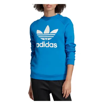 adidas adidas Trefoil Crewneck Sweatshirt Modrá