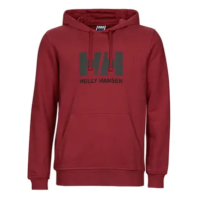 Helly Hansen W HH LOGO HOODIE Červená