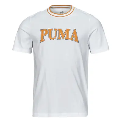 Puma PUMA SQUAD BIG GRAPHIC TEE Bílá