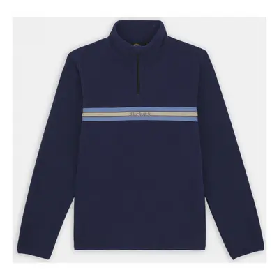 Dickies Tom knox quarter zip fleece deep Modrá