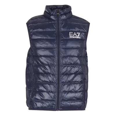 Emporio Armani EA7 TRAIN CORE ID DOWN LIGHT VEST Modrá