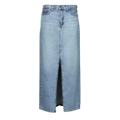 Levis ANKLE COLUMN SKIRT Modrá