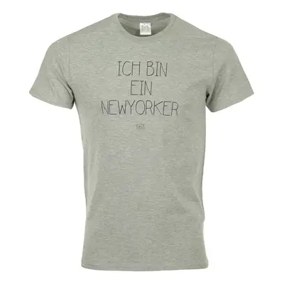 Civissum Ich Bin Ein Newyorker Tee Šedá