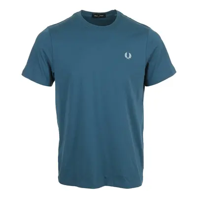 Fred Perry Crew Neck T-Shirt Modrá