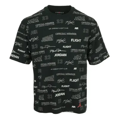 Nike M J Flt Stmt 85 Ss Crew Černá