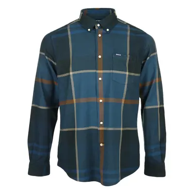 Barbour Dunoon Tailored Shirt Modrá