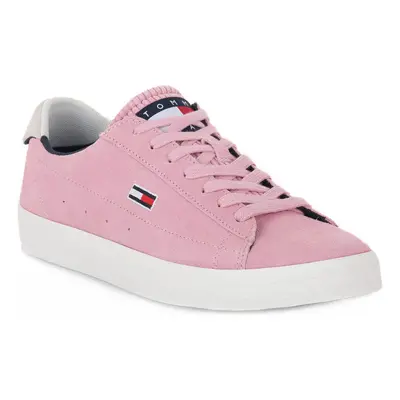 Tommy Hilfiger TOV SUEDE LOW Růžová