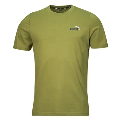 Puma ESS+ 2 COL SMALL LOGO TEE Khaki