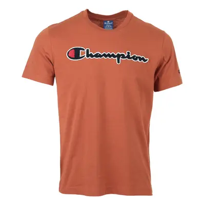 Champion Crewneck T-Shirt Oranžová