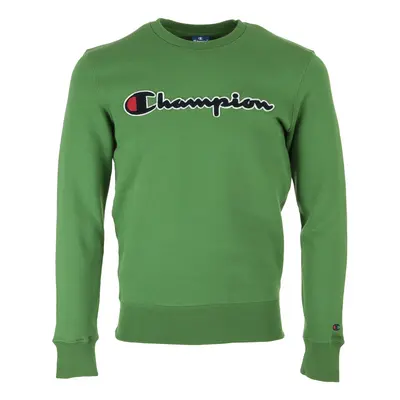 Champion Crewneck Sweatshirt Zelená