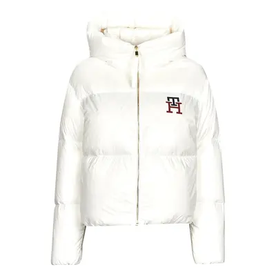 Tommy Hilfiger MONOGRAM BADGE DOWN JKT Bílá