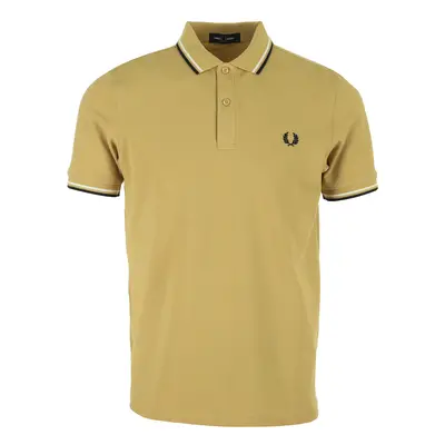 Fred Perry Twin Tipped Shirt Hnědá