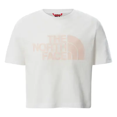 The North Face EASY CROPPED TEE Bílá