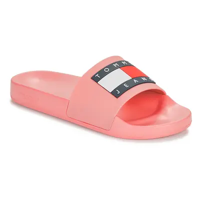 Tommy Jeans TOMMY JEANS FLAG POOL SLIDE ESS Růžová