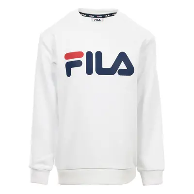 Fila Kids Classic Logo Crew Sweat Bílá