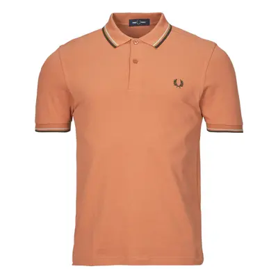 Fred Perry TWIN TIPPED FRED PERRY SHIRT Oranžová