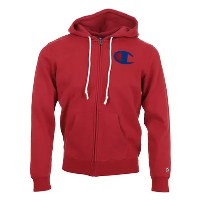 Champion Hooded Full Zip Sweatshirt Červená