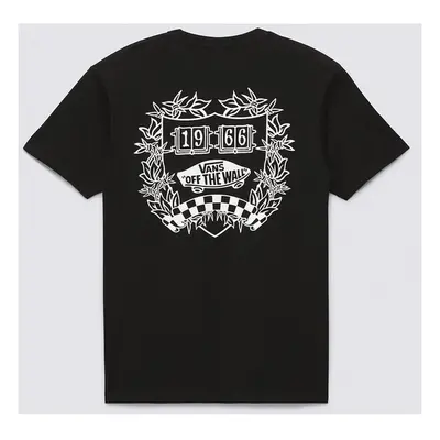 Vans Academy crest ss tee Černá