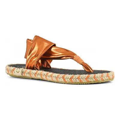 Nalho ORA GANIKA SANDAL METALLIC W Oranžová