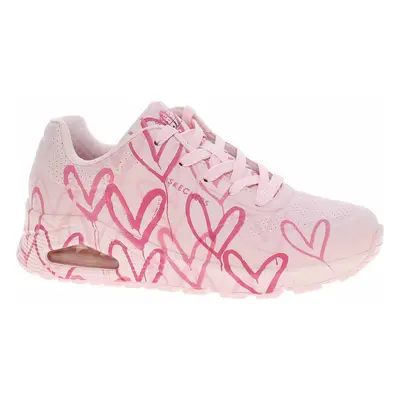 Skechers x JGoldcrown: Uno - Spread the Love lt.pink Růžová