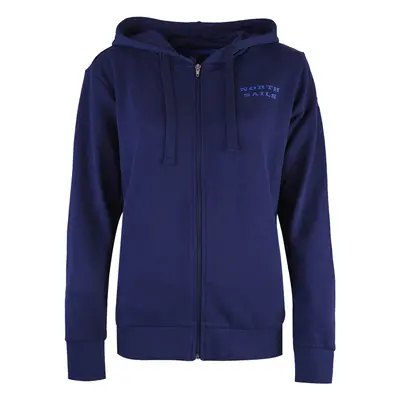 North Sails 90 2267 000 | Hooded Full Zip W/Graphic Modrá