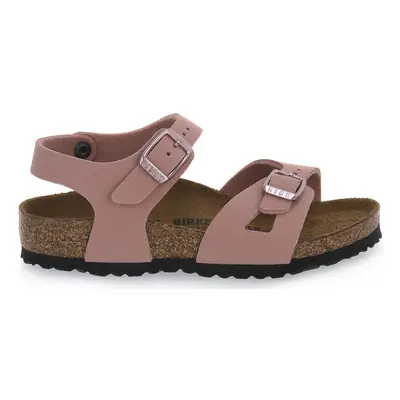 Birkenstock RIO KIDS PINK CLAY CALZ S Růžová