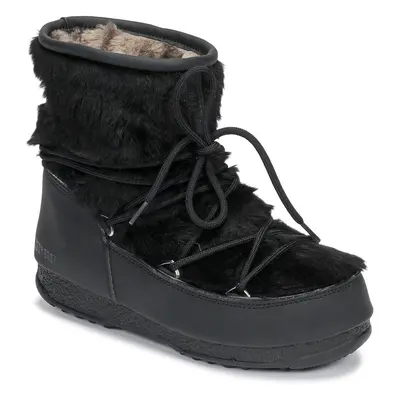 Moon Boot MOON BOOT MONACO LOW FUR WP Černá