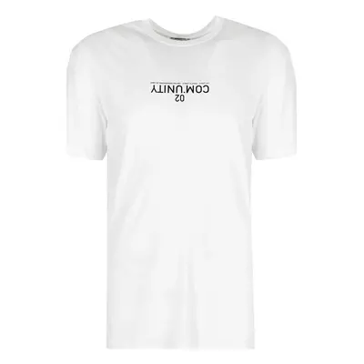 Les Hommes UHT251 700P | Reserved community Oversized T-Shirt Černá