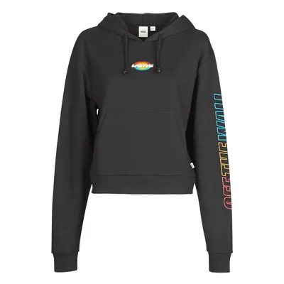 Vans WM OVAL TEEN HOODIE Černá