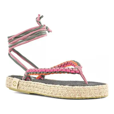 Nalho NEO MEDHA SANDAL WITH CROCHET UPPER Růžová