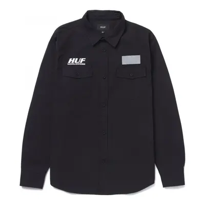 Huf Chemise porter ls work Černá