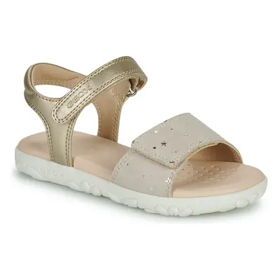 Geox J SANDAL HAITI GIRL Béžová