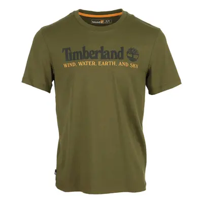 Timberland WWES Front Tee Zelená